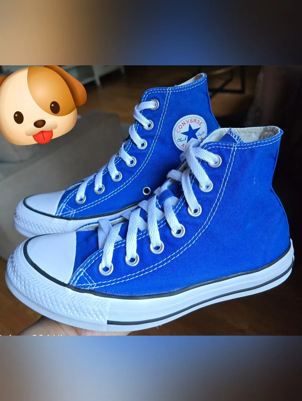 Sz 4 Men's/6 Women's CONVERSE CTAS HI 'Snorkle Blue' Casual Shoes